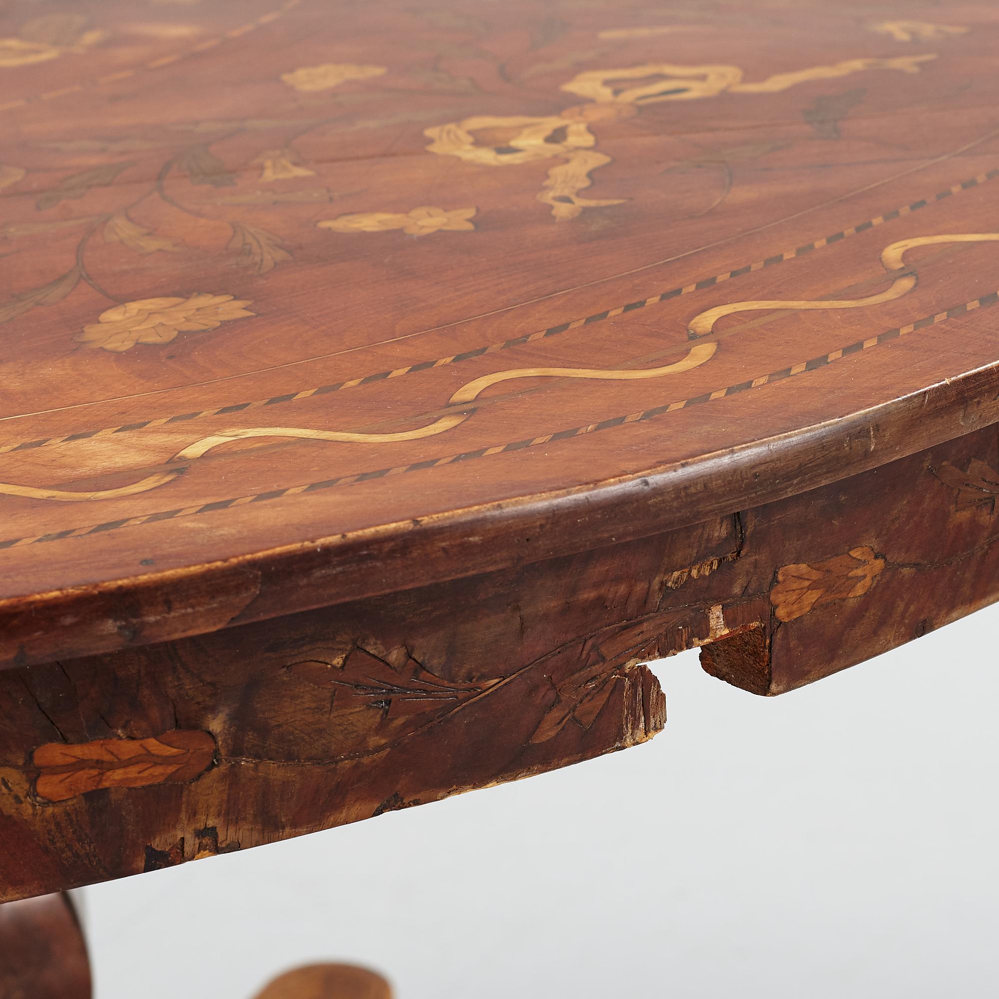 A six-piece Empire furniture suite, the Netherlands, first half of the 19th Century.