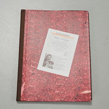 GOTTFRIED KUMPF, folder with 6 litographs, signed.