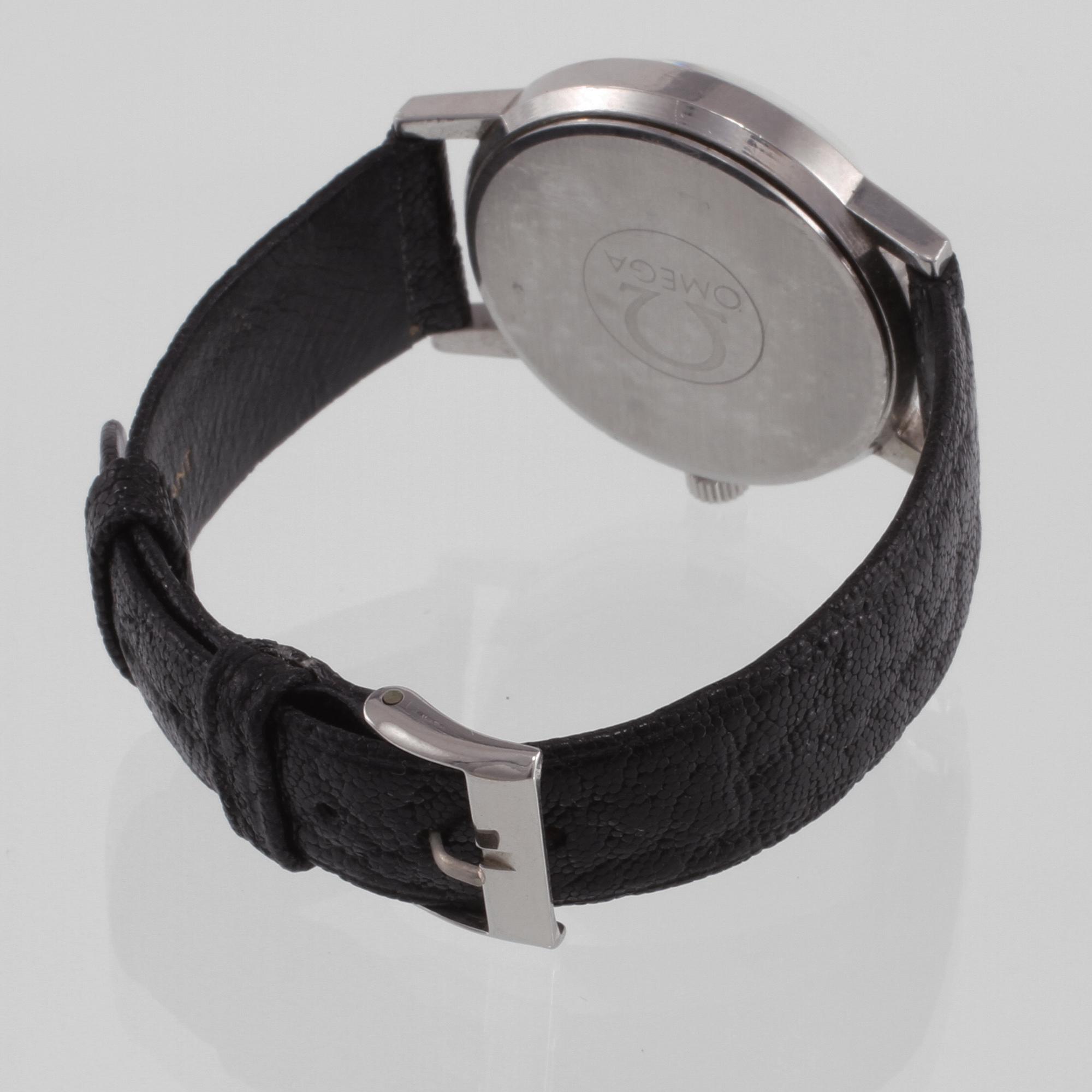 ARMBANDSUR, stål, Omega.