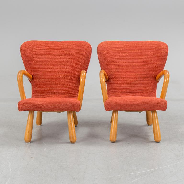 A pair of "Åke" easy chairs by IKEA.