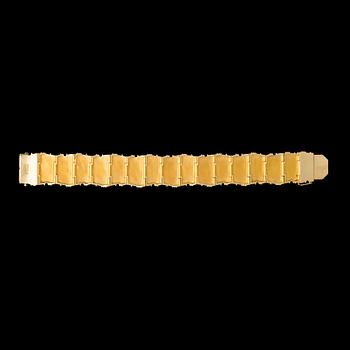 CHRISTOPH BURGER, A BRACELET Signs, 18K gold, Lapponia 2000.