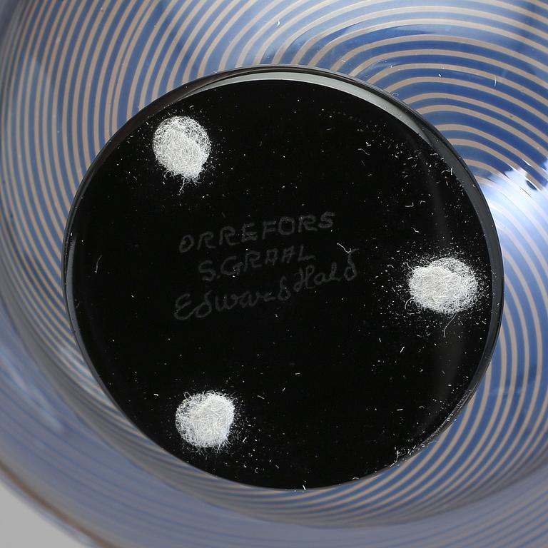 SKÅL, slipgraal, Edward Hald, Orrefors.