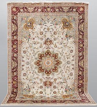 Matto, Tabriz, Part Silk, sk 50 Radj, ca 301 x 203 cm.