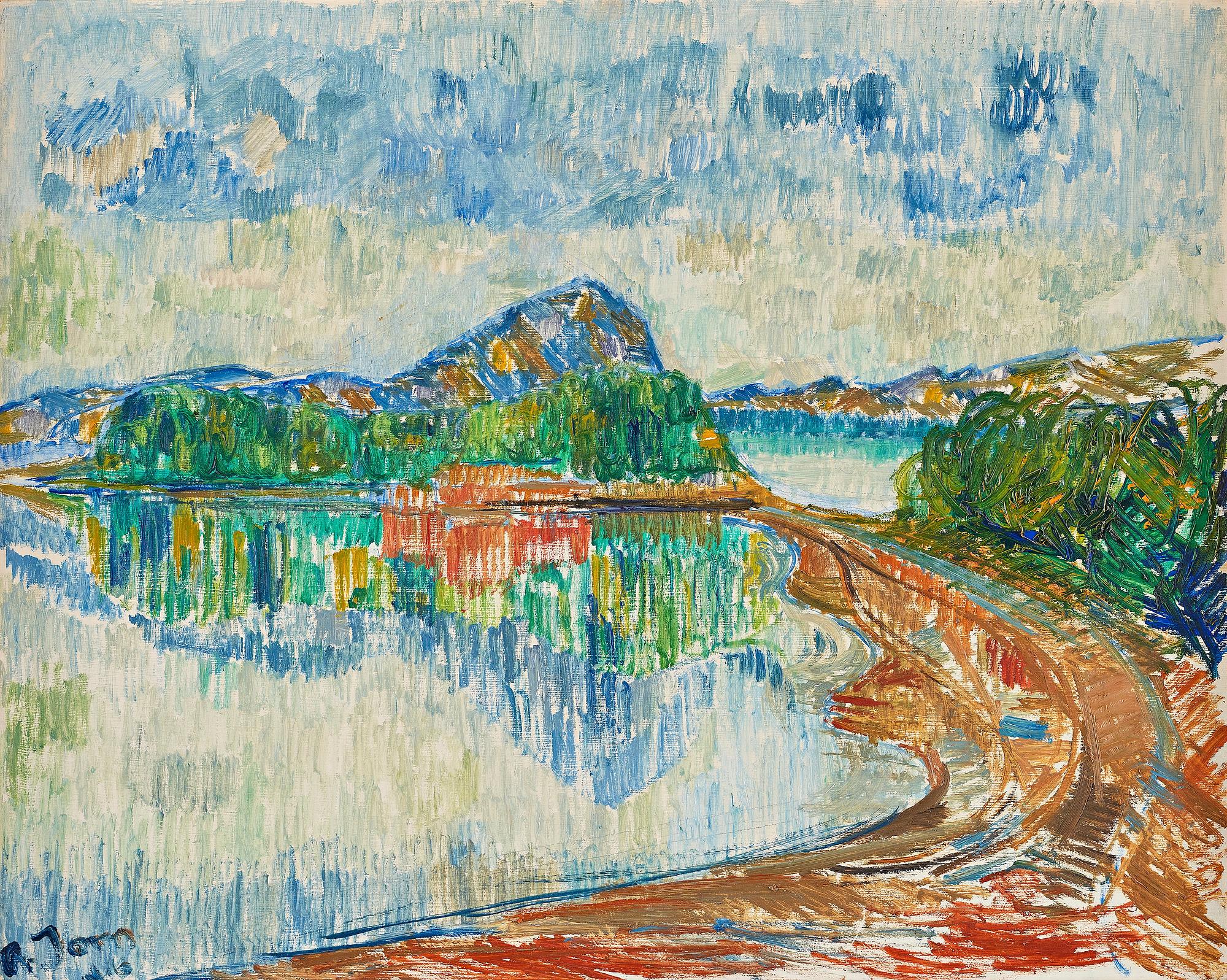 Asger Jorn, Marsfjället vid Kultsjön.