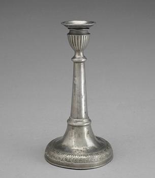 LJUSSTAKE, tenn, Sven Berglund, Malmö. 1811.