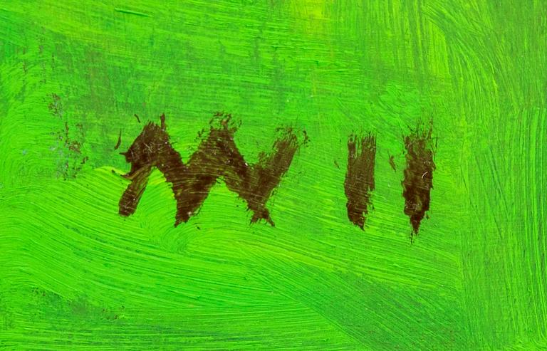 Magnus Wijkström, oil on canvas, signed.