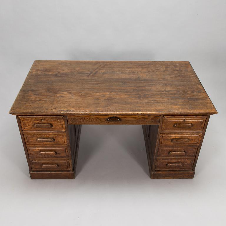 An early 20th century writing desk.