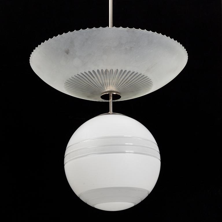 Taklampa, funkis, 1930-40-tal.