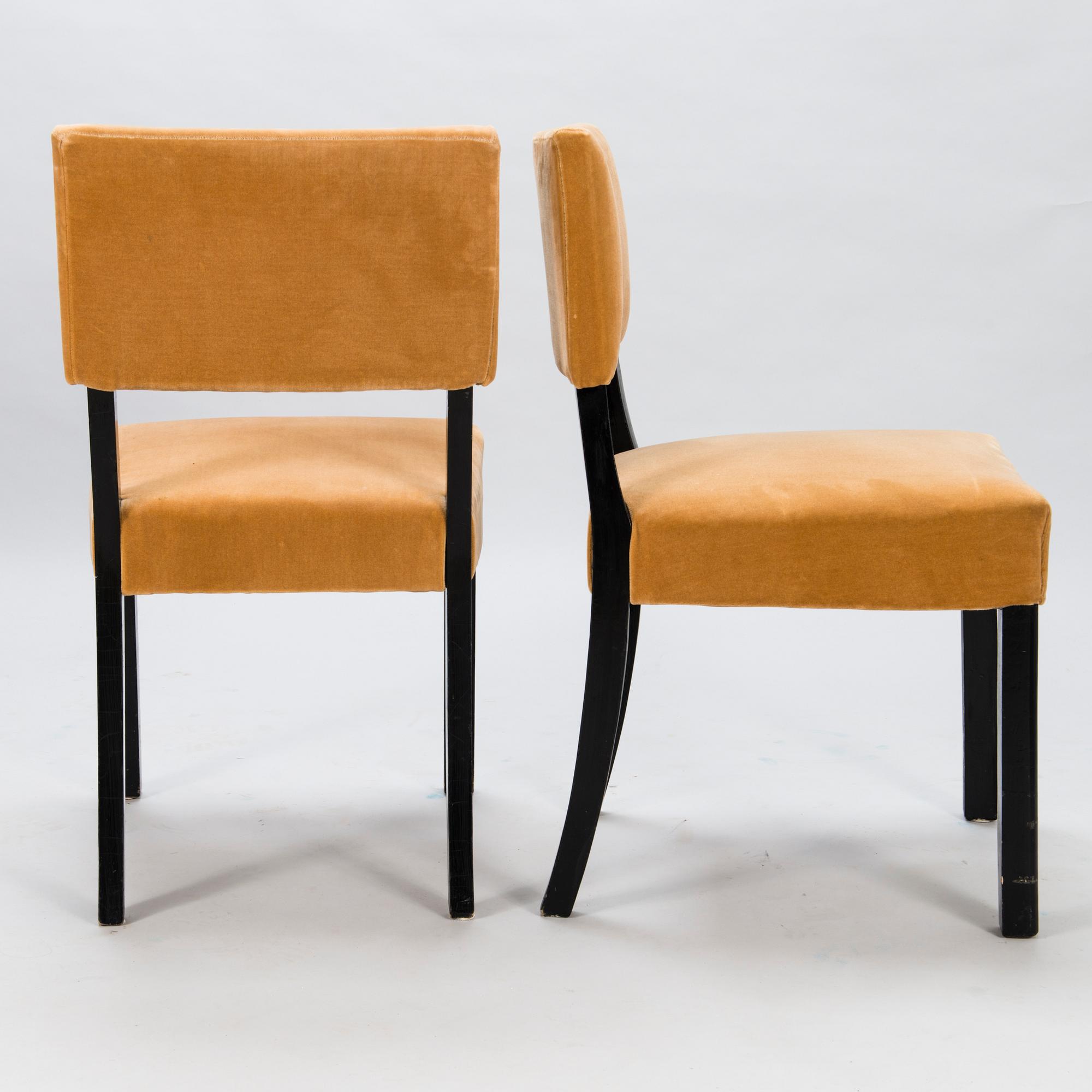 ÅKE WASASTJERNA, a 1930s 11-piece drawing room suite, 'Minister' for Asko Finland. Designed 1934.