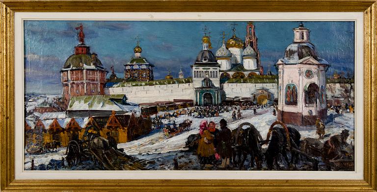 MICHAIL VASILIEVICH BOSKIN, THE HOLY TRINITY AND ST. SERGIUS MONASTERY AT ZAGORSK.