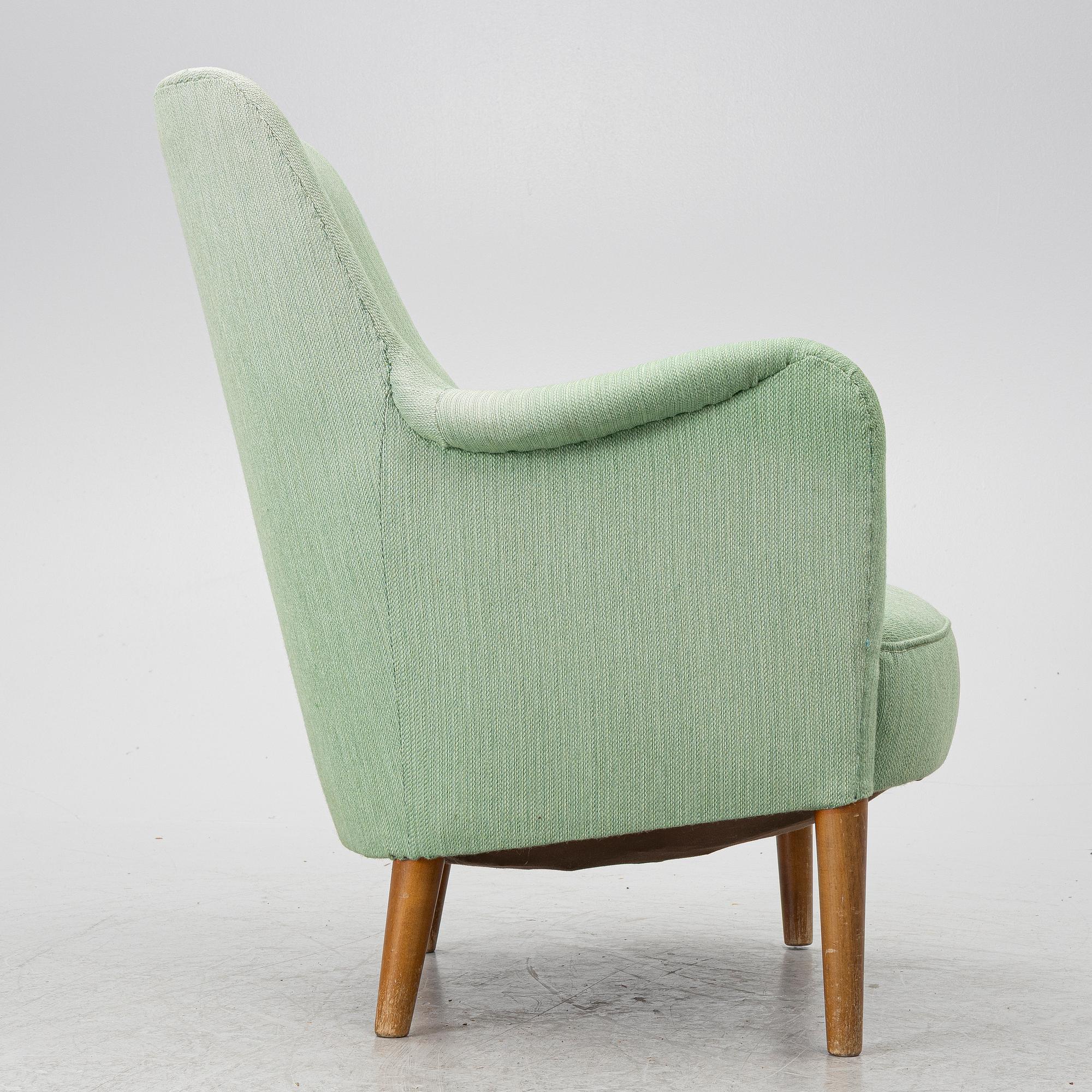 Carl Malmsten, a 'Samsas' easy chair, second half of the 20th century.