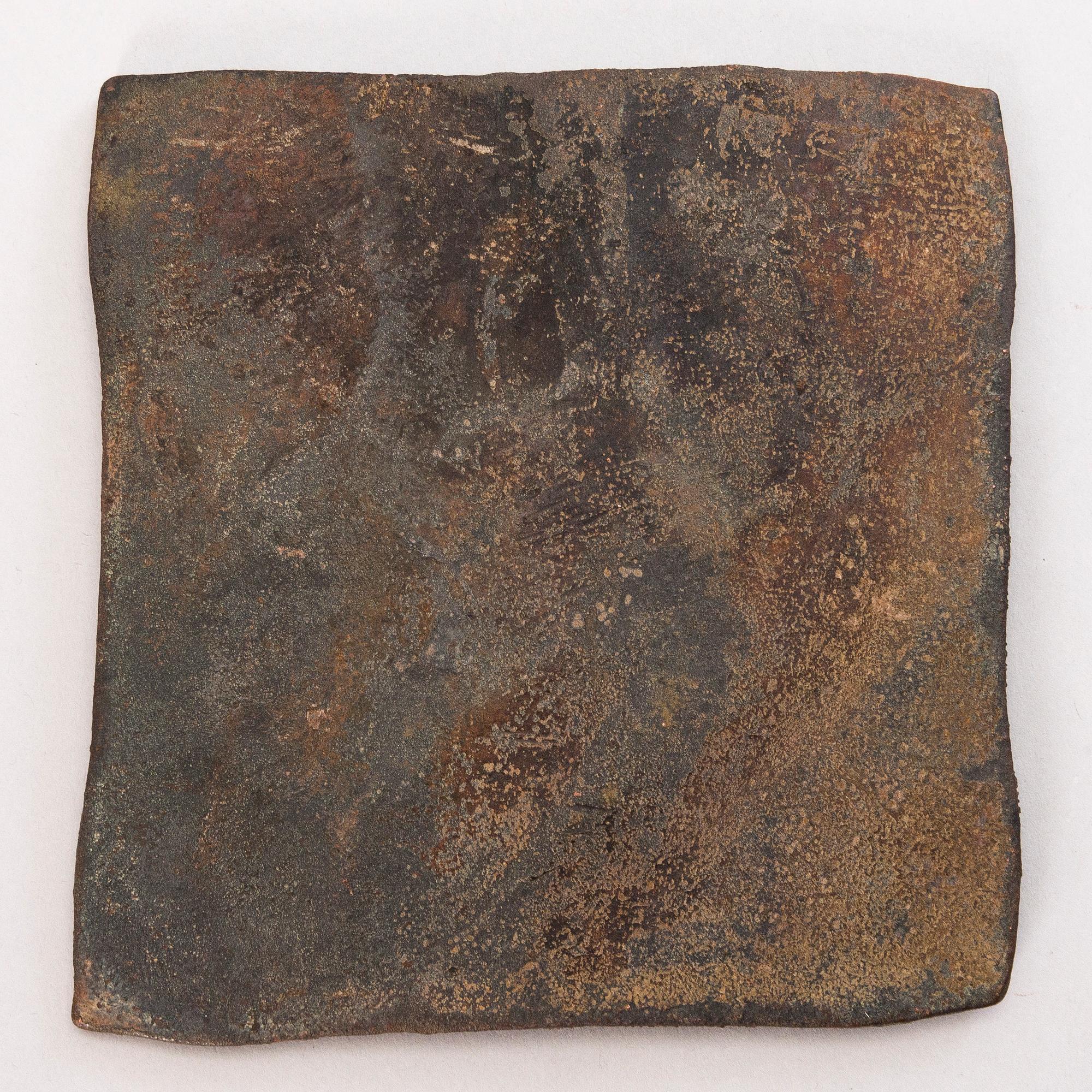 A Swedish copper plate, 1 Daler silvermynt, Fredrik I 1726.