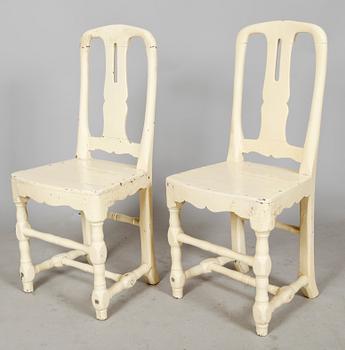 STOLAR, 6 st, barock, 1700-tal.