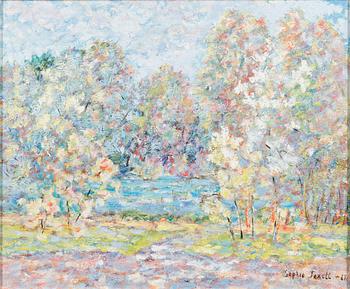 SOPHIE TAXELL, oil on canvas, signed and dated -61.