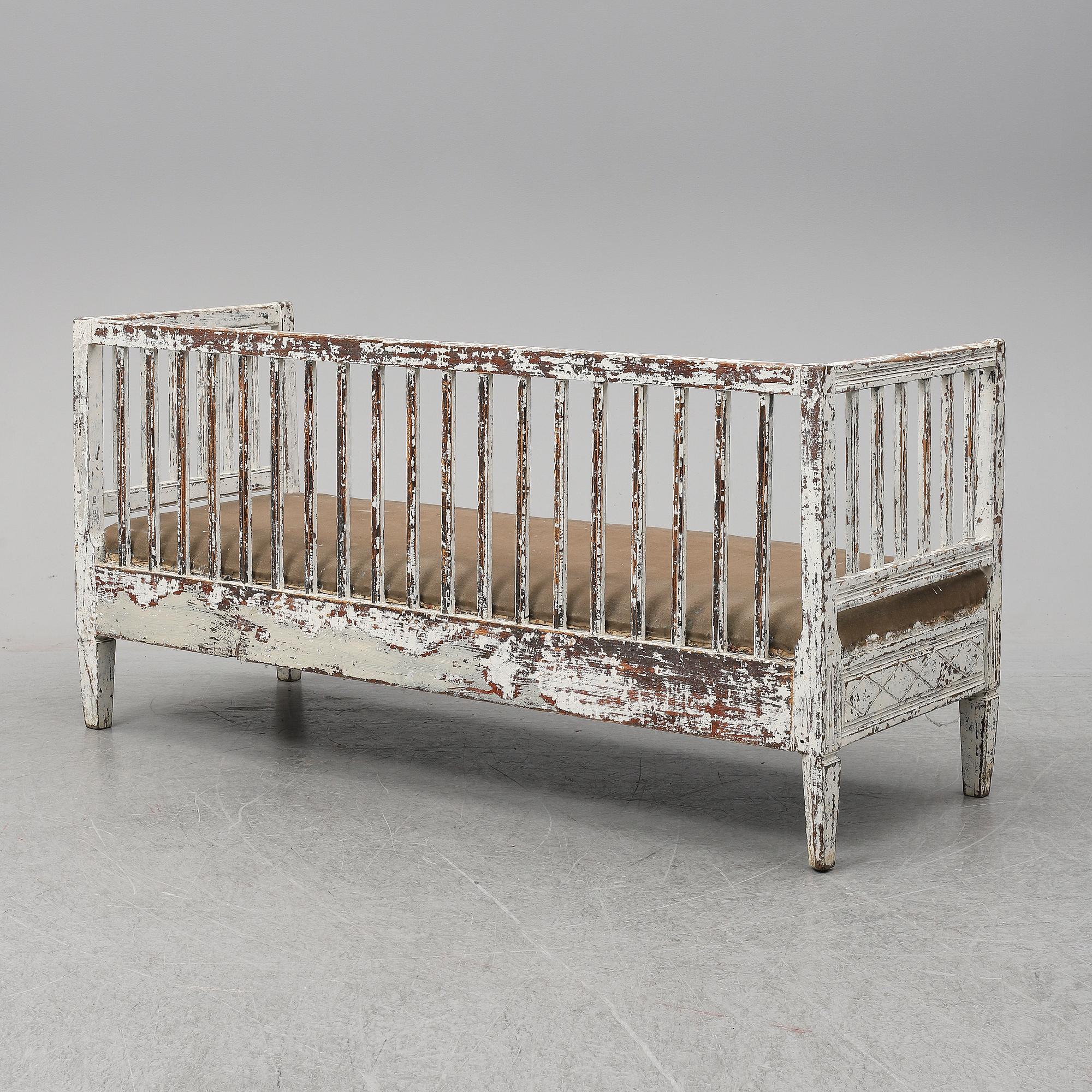 A 19th Century Gustavian style sofa.