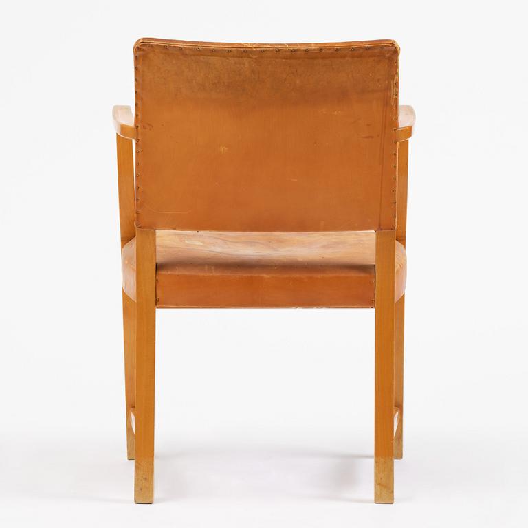 G.A. Berg, armchair, Stockholm, 1940s.