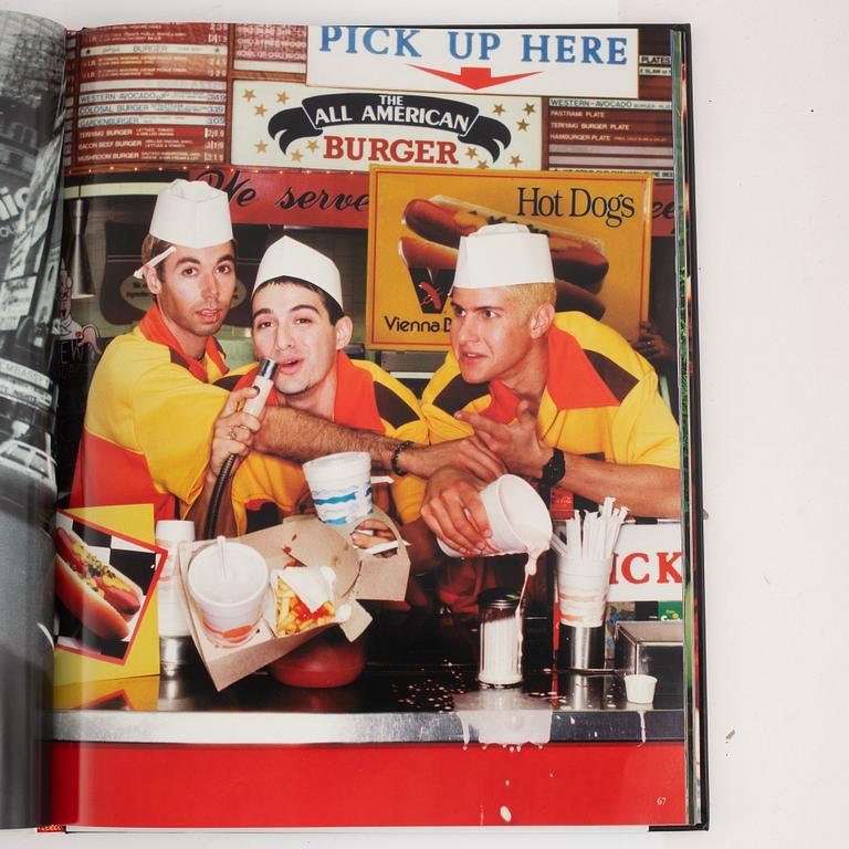 David LaChapelle and Pierre et Gilles, collection of photo books, 2 volumes.
