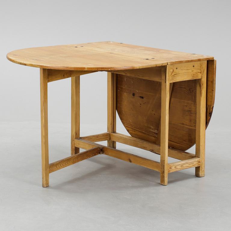 SLAGBORD, allmoge, 1800-tal.