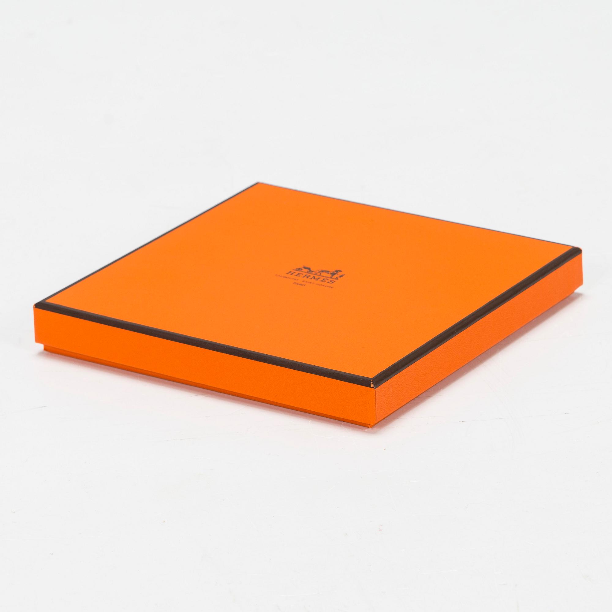 Hermès, A cotton scarf.