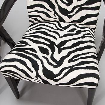 Carl Gustaf Hiort af Ornäs, a pair of mid-20th-century open armchairs 'Prince', Puunveisto Oy - Träsnideri Ab.