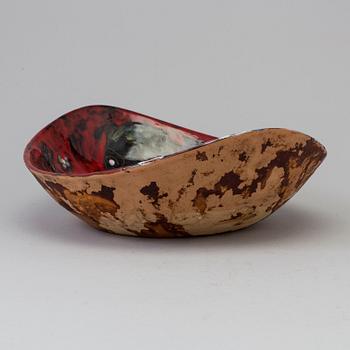 A BOWL, ceramics, probably Italy, 1950s / 60s.