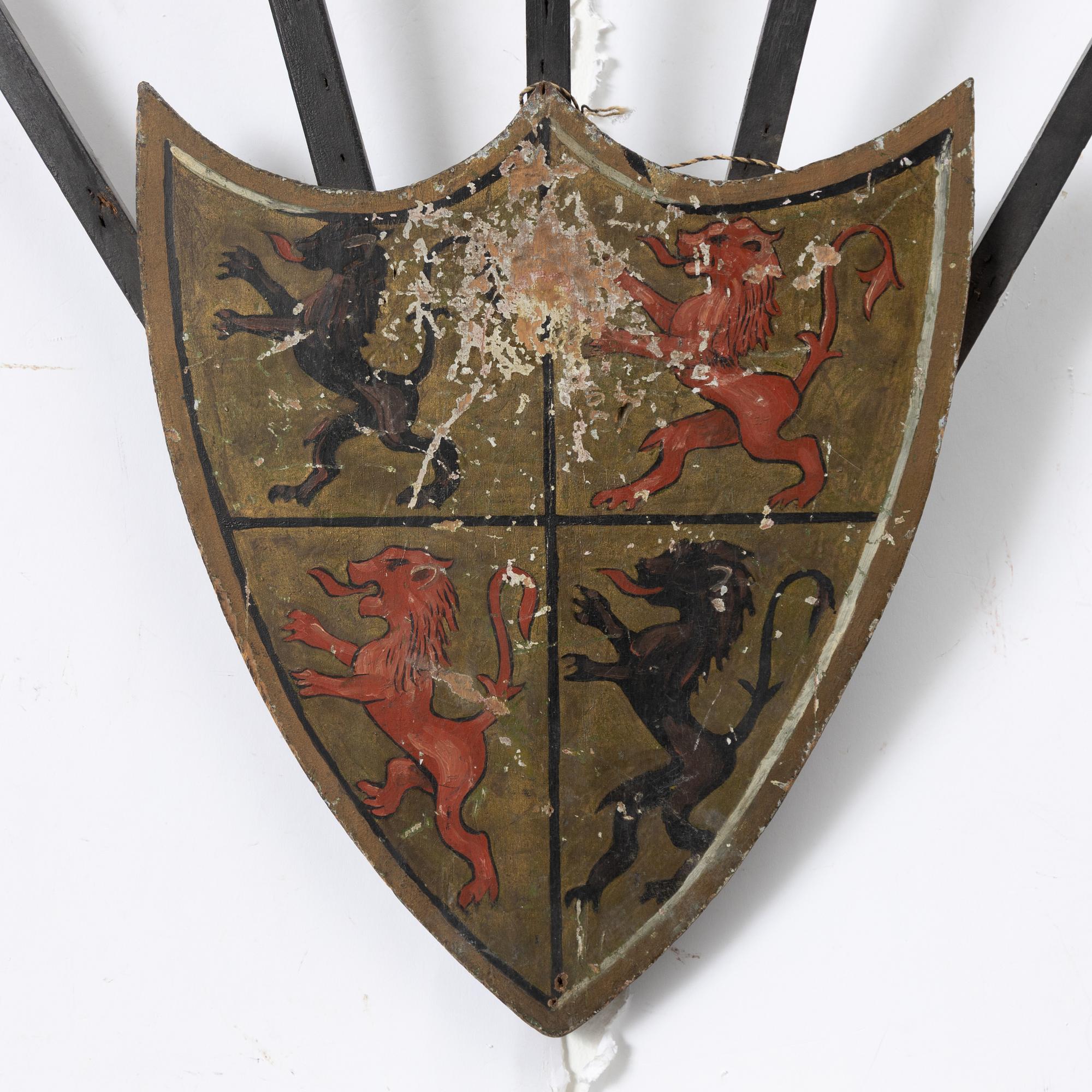 Dekorationssköld, tidigt 1900-tal.