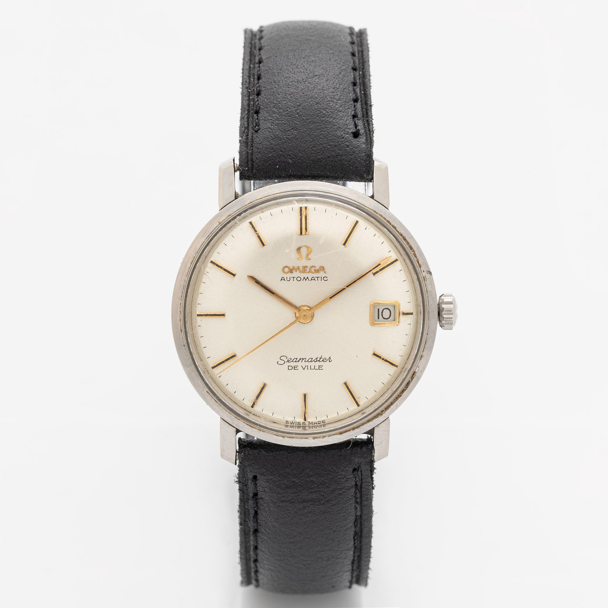Omega, Seamaster, De Ville, armbandsur, 34,5 mm.