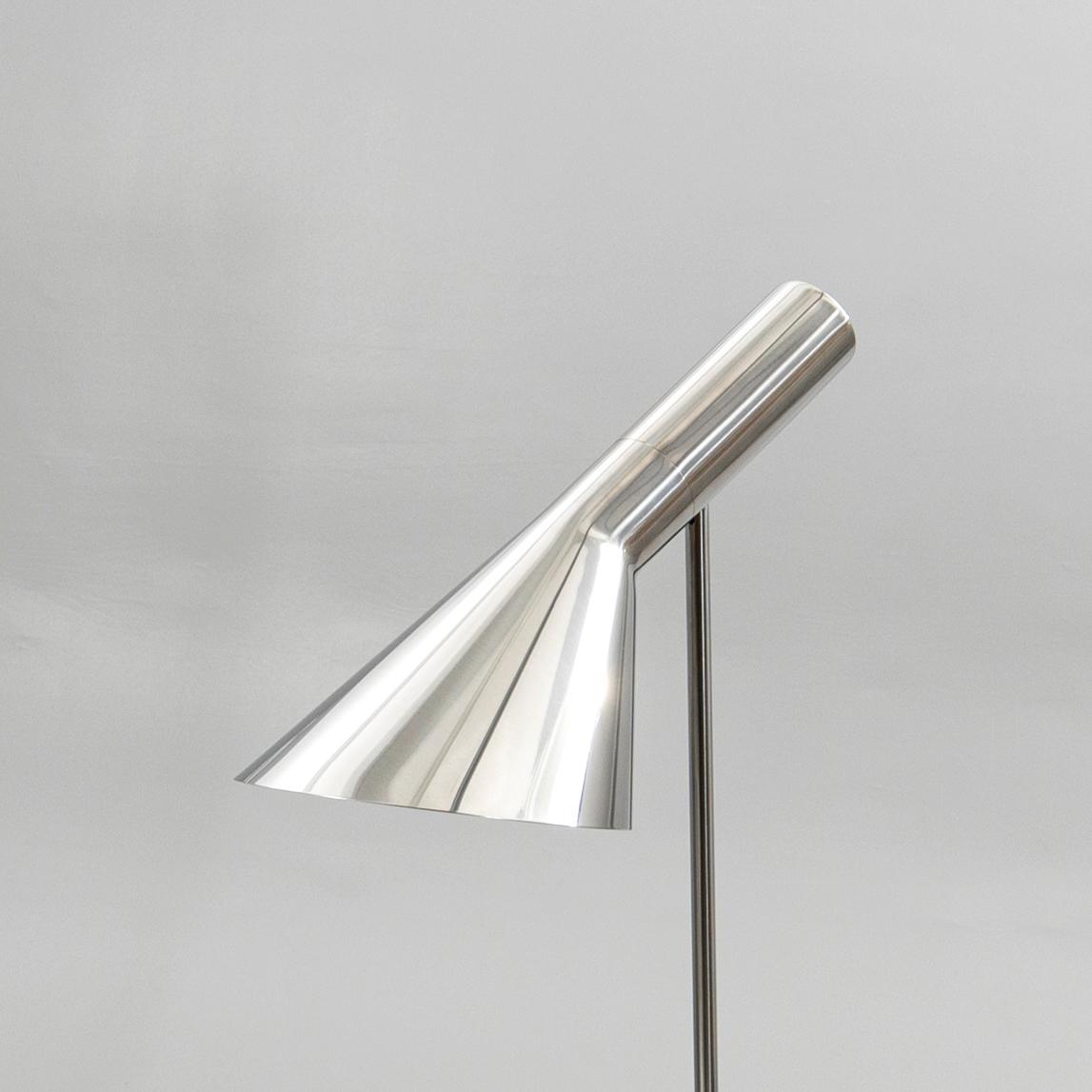 Arne Jacobsen, Floor lamp, "AJ", Louis Poulsen, Denmark.
