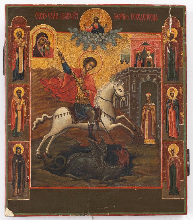 Icon, Russia, 19th century.