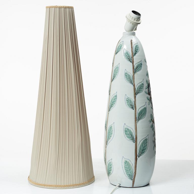 Marian Zawadzki, Golvlampa, Tilgmans Keramik, 1950/60-tal.
