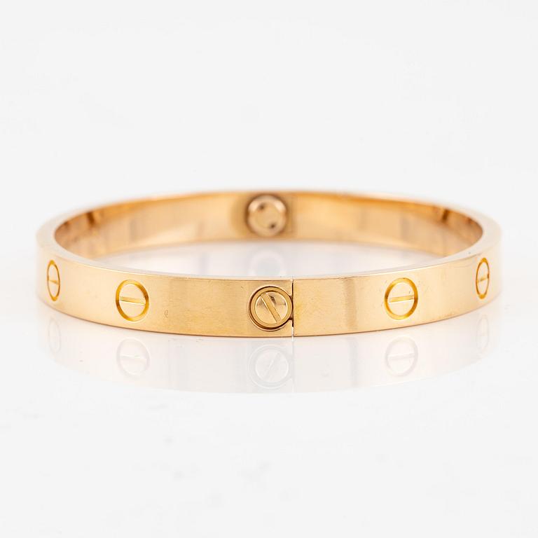 A Cartier bracelet "Love" 18K rose gold.