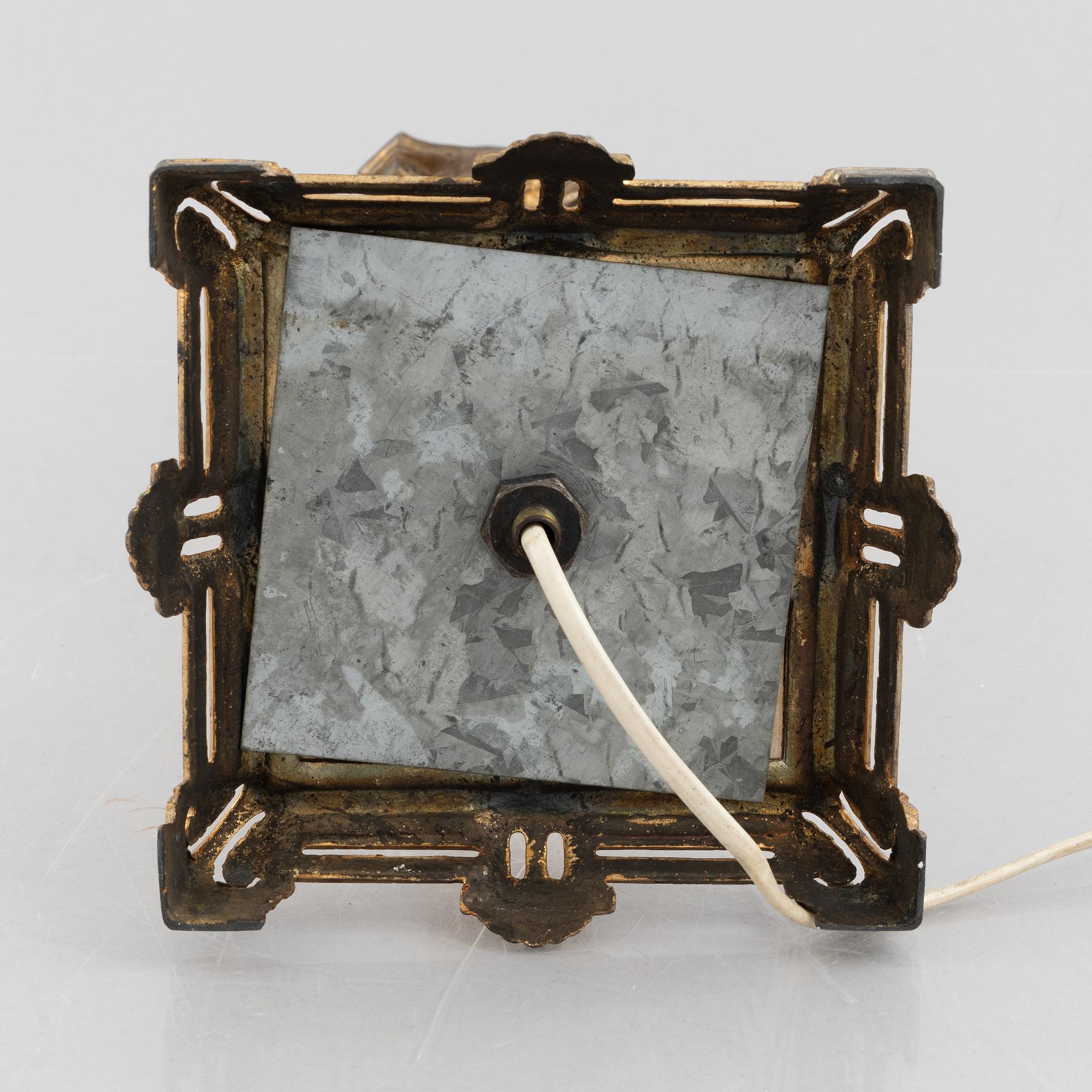 An Empire style table lamp, first half of the 20th century.