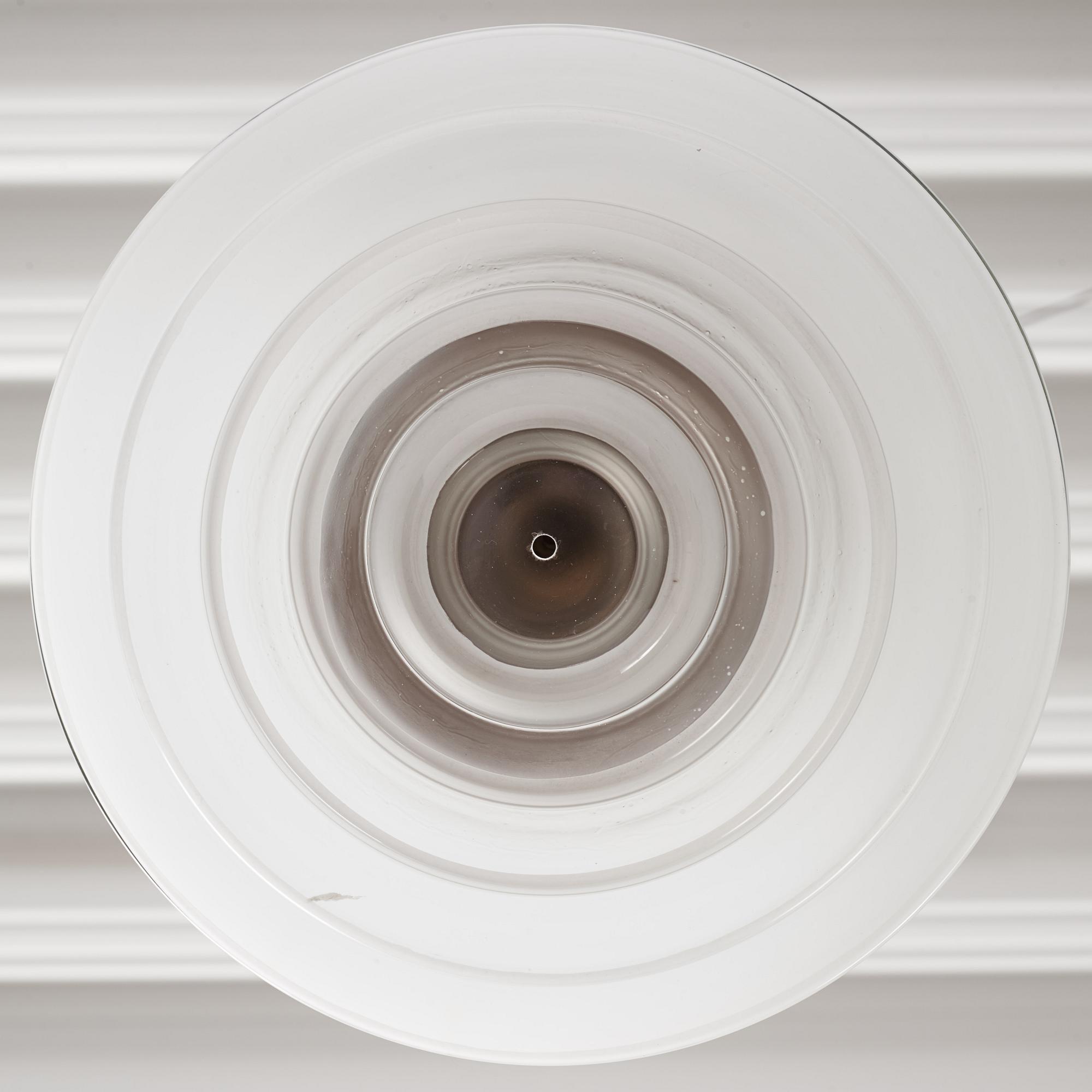 Harald Notini, a pair of ceiling lamps, model "11321", Arvid Böhlmarks Lampfabrik, 1940s.