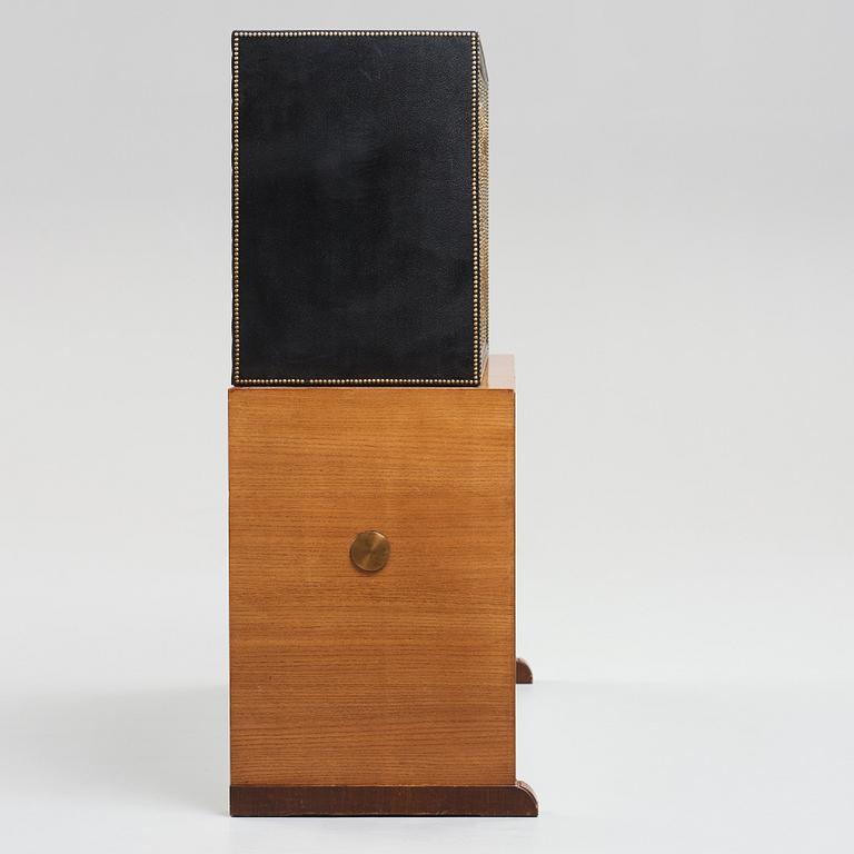 Otto Schulz, a Swedish Modern cabinet on stand by Boet, Gothenburg 1930-40's.