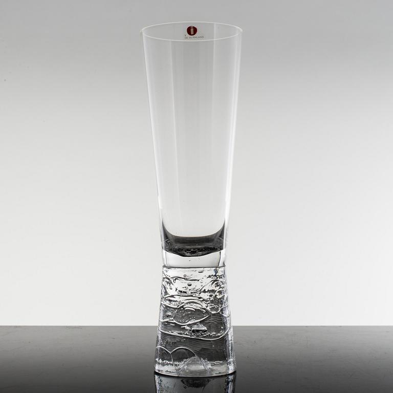 10 glases, 'Arkipelago' by Timo Sarpaneva, Iittala, 1980-93.

Pressad dekor av v.