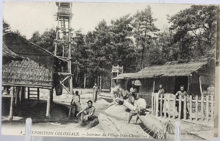 PARTI VYKORT, omkring sekelskiftet 1900.