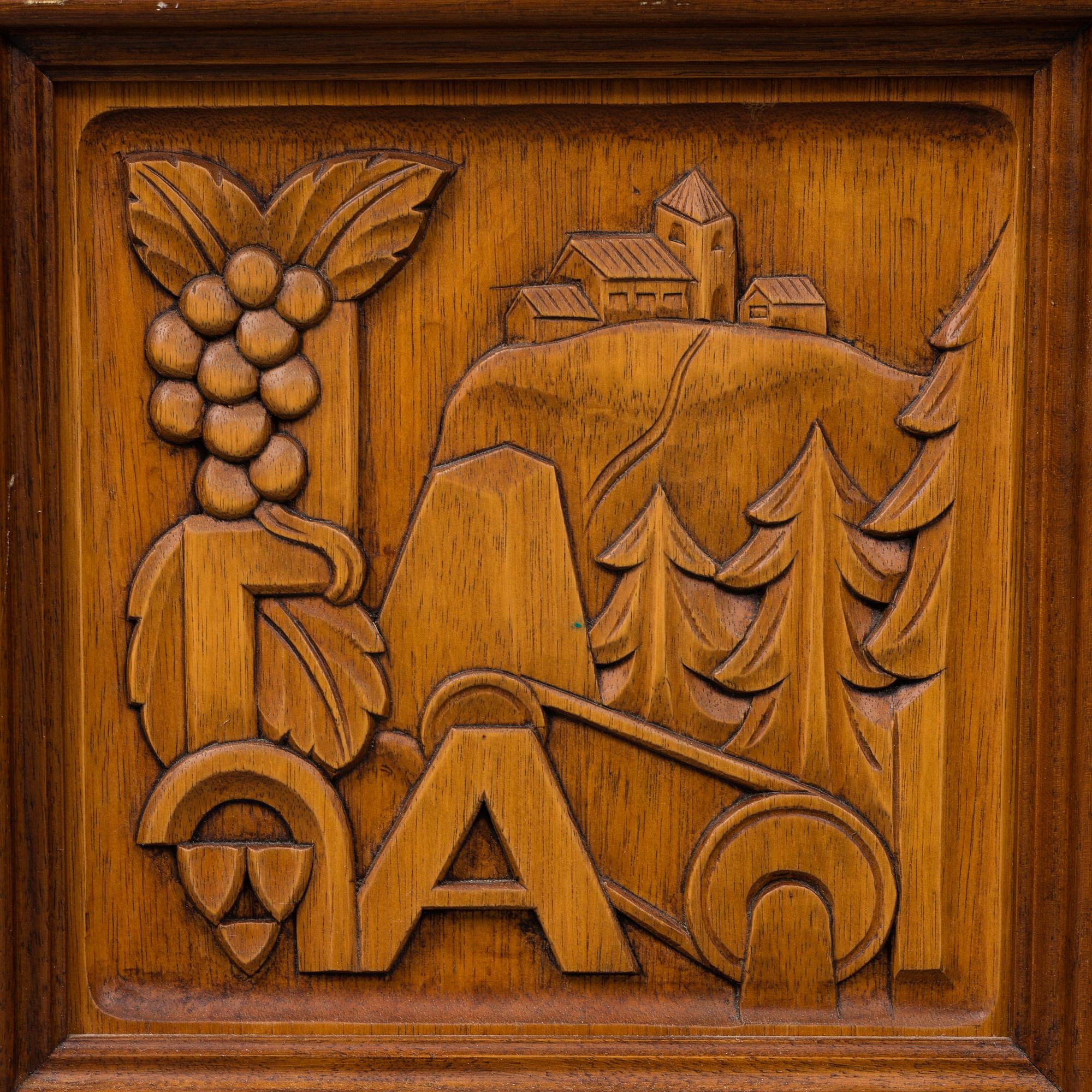 EUGEN HÖGLUND, skåp, Vetlanda, 1900-talets mitt.