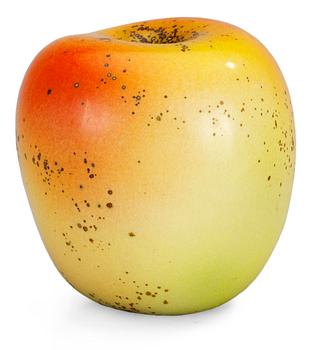 1204. A Hans Hedberg faience apple, Biot France.