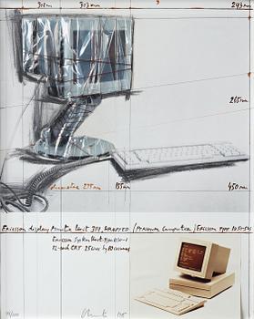 368. Christo & Jeanne-Claude, "Ericsson Display Monitor Unit 3111, Wrapped Project for Personal Computer".