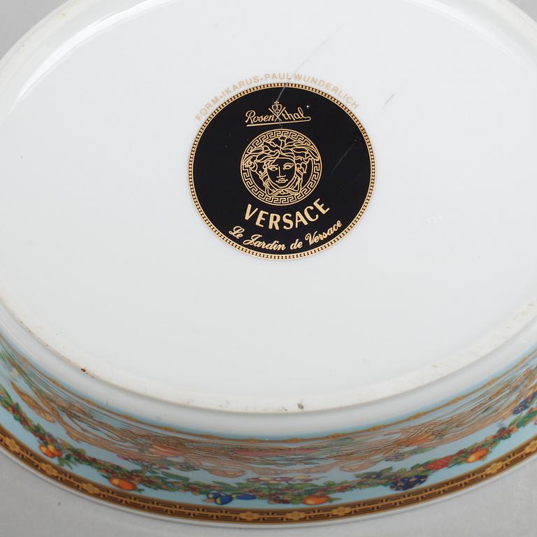 A 56 piece Versace porcelain service, Rosenthal.