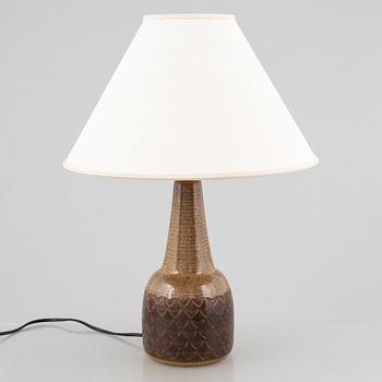 Bordslampa, stengods, Søholm Stentøj, Danmark, 1960/70-tal.
