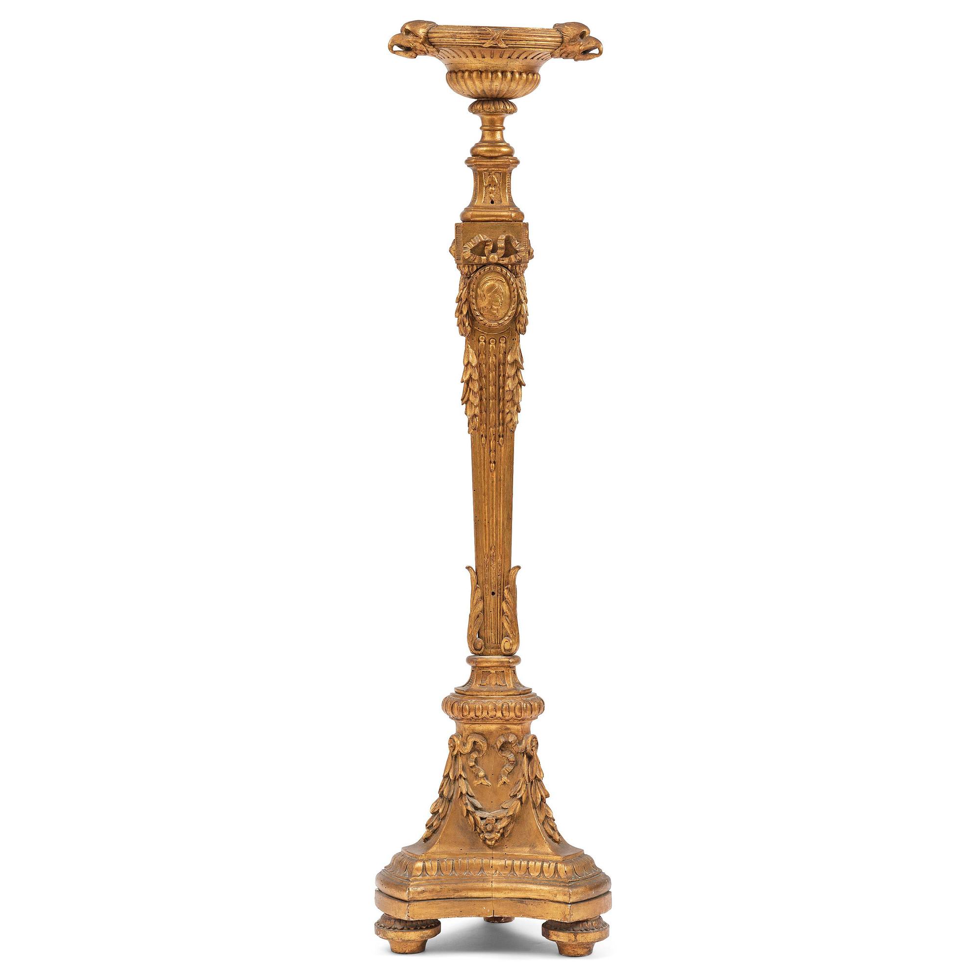 Guéridon, Stockholmsarbete, sent 1700-tal, Gustaviansk.