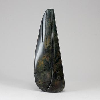 A ZACHARIAH NJOBO stone sculpture, signed.