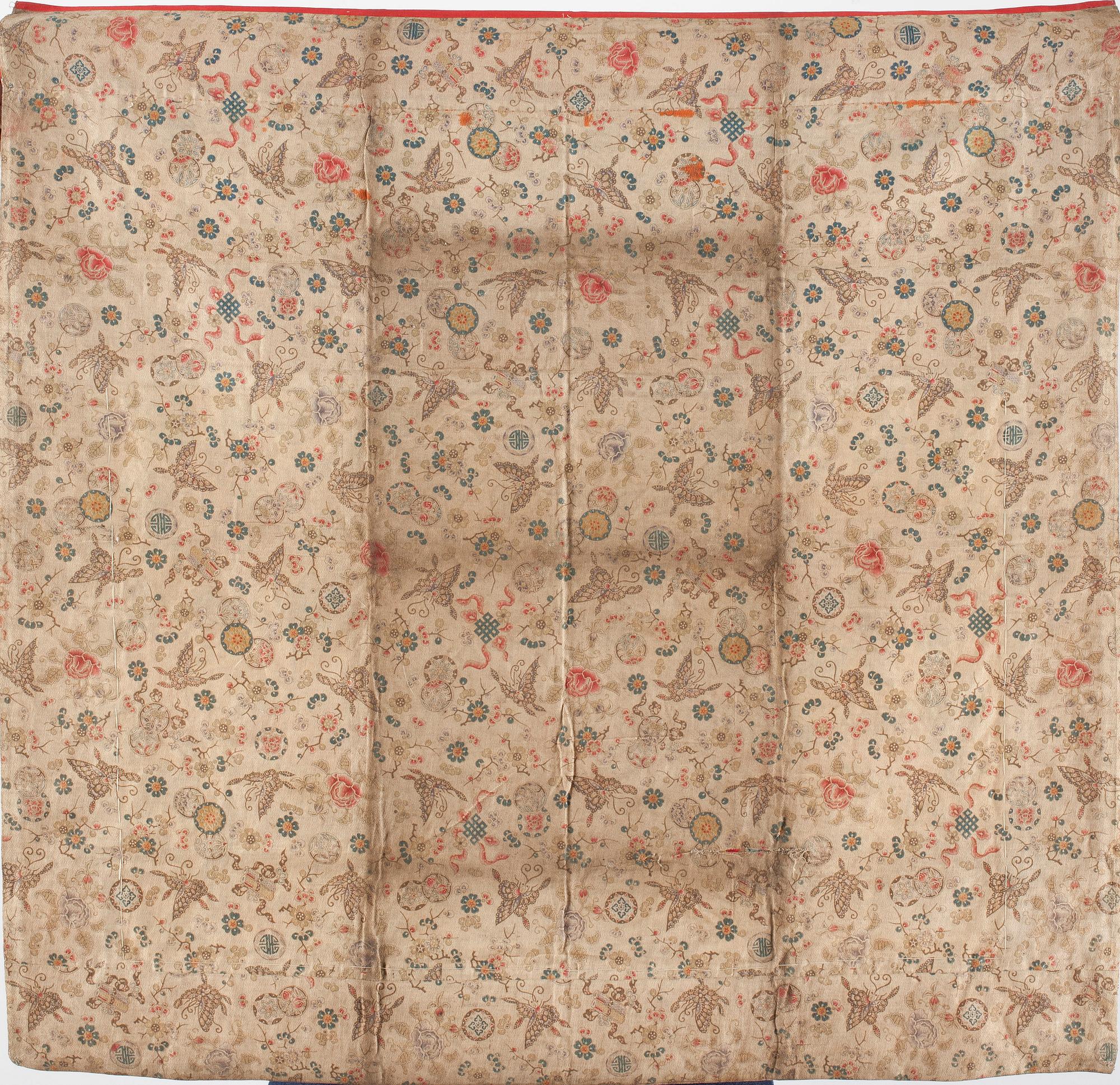 BRODERI, Kina, troligen sekelskiftet 1900.