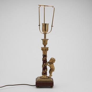 LAMPFOT, Louis XVI-stil, 1800-talets andra hälft.