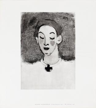 HELENE SCHJERFBECK, portfolio with 48 black and white reproductions, Stockholm 1945.