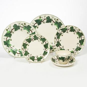 A 60-piece dinner and coffee service, 'Napoleon Ivy', Wedgwood, England.