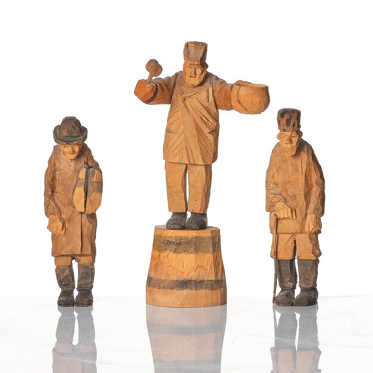 Axel Petersson Döderhultarn, "Auktion" (6).