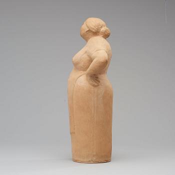 An Åke Holm terracotta sculpture, Höganäs 1940's-50's.