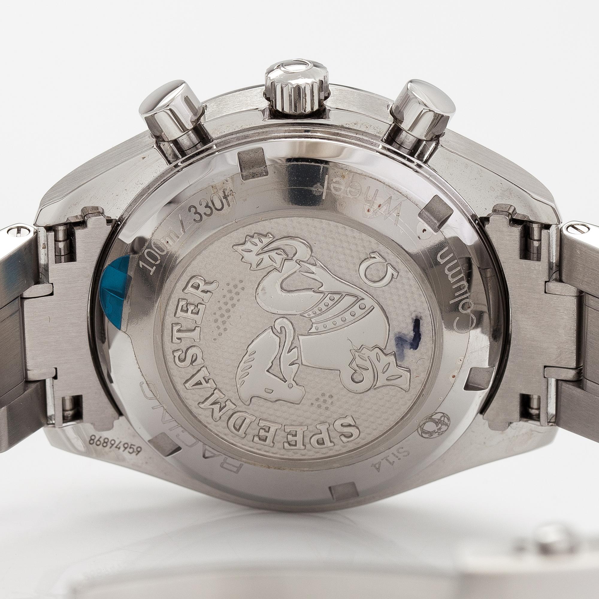 Omega Speedmaster, Racing, co-axial, chronometer, armbandsur, 40 mm.